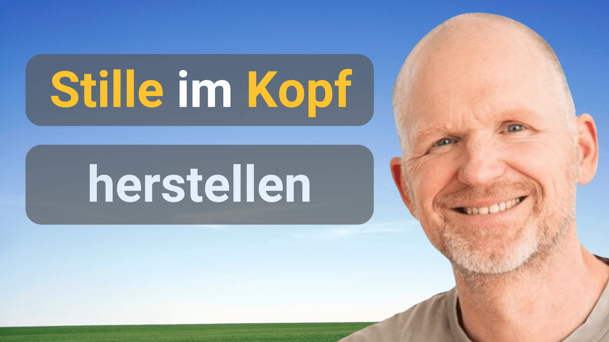 Stille im Kopf herstellen